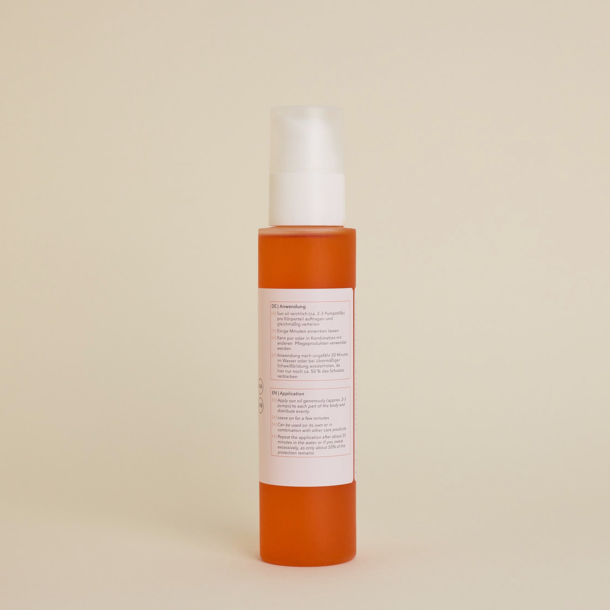 protect & care sun oil body mit LSF 50