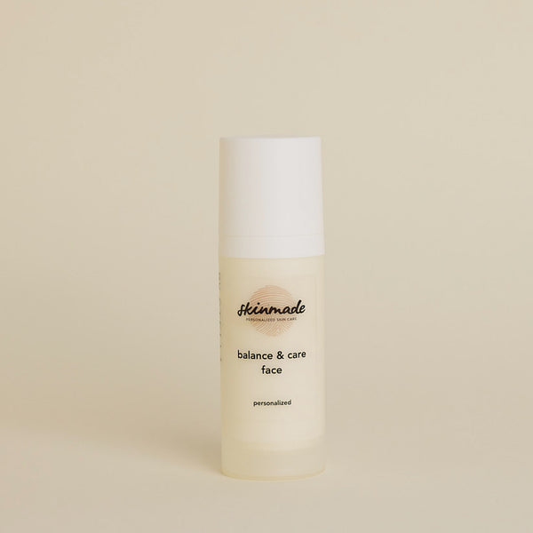 balance & care moisturizer – personalized face cream – 50 ml