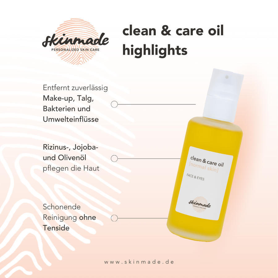 clean & care oil – personalisiertes Reinigungs-Öl