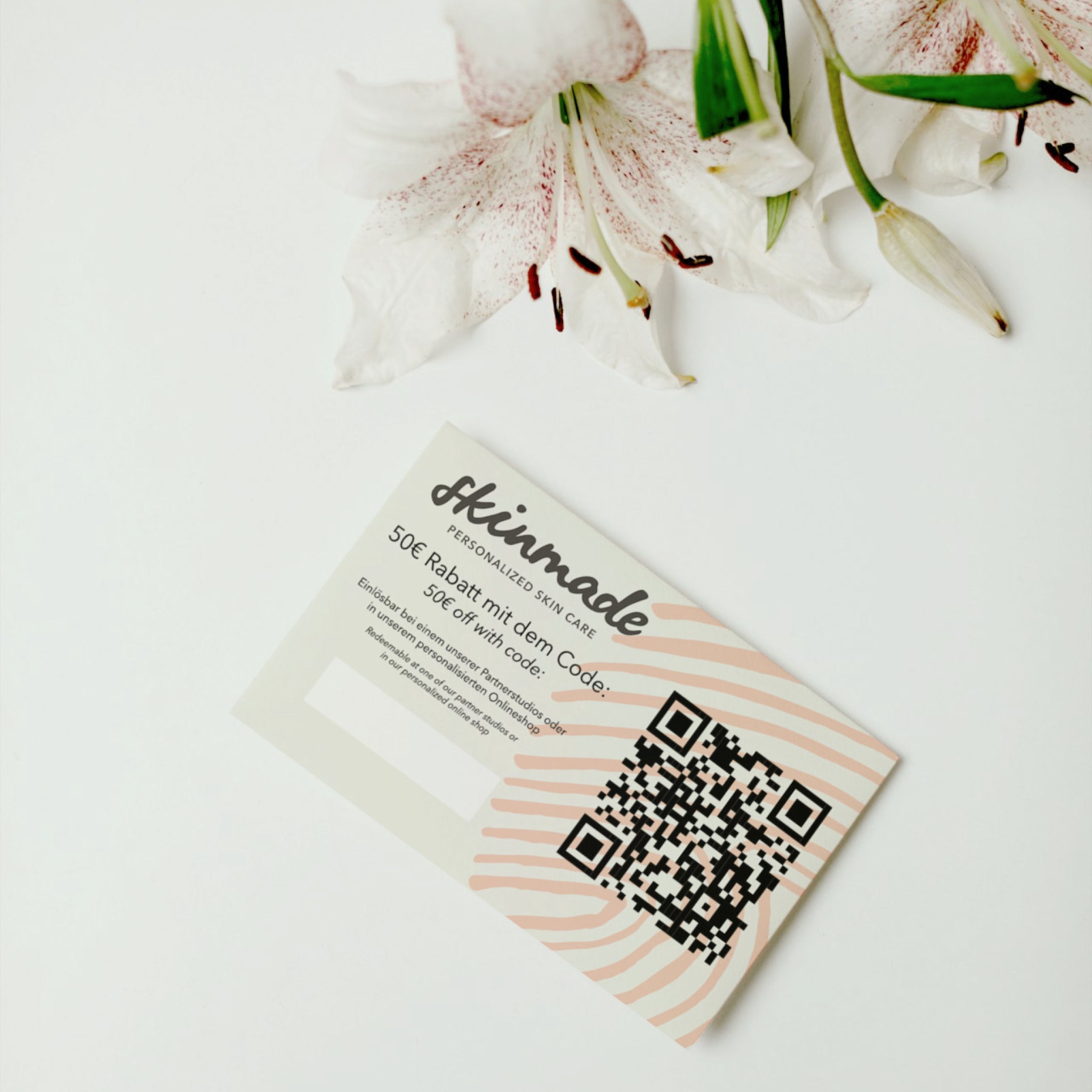 skinmade gift voucher