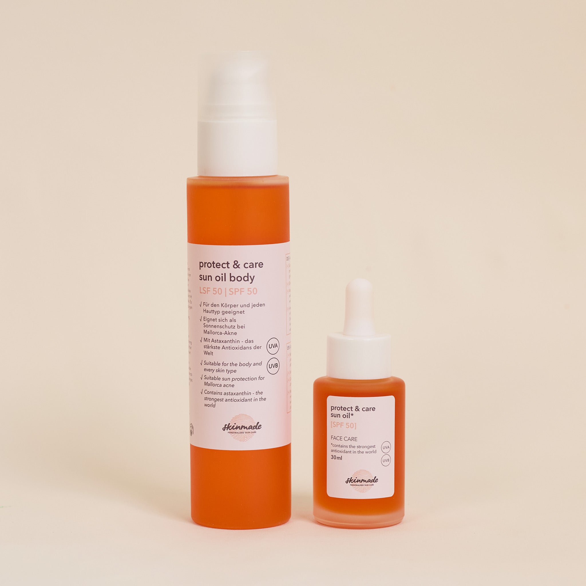 sun protect face & body set