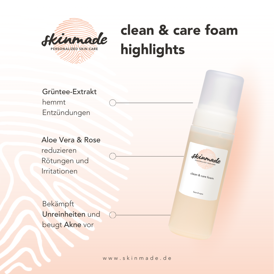 clean & care foam – Reinigungsschaum