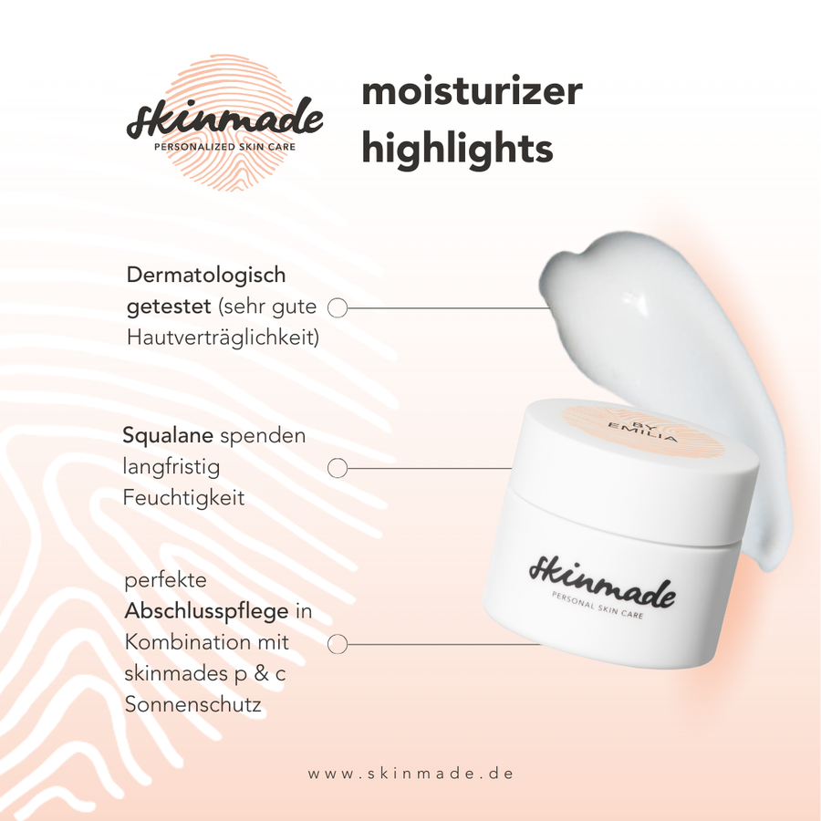 balance & care face – personalisierte Gesichtscreme