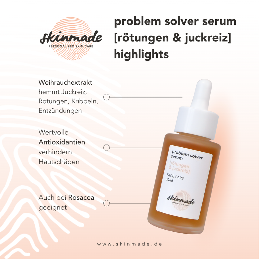 problem solver serum [redness and itching] – intensive serum - 30 ml