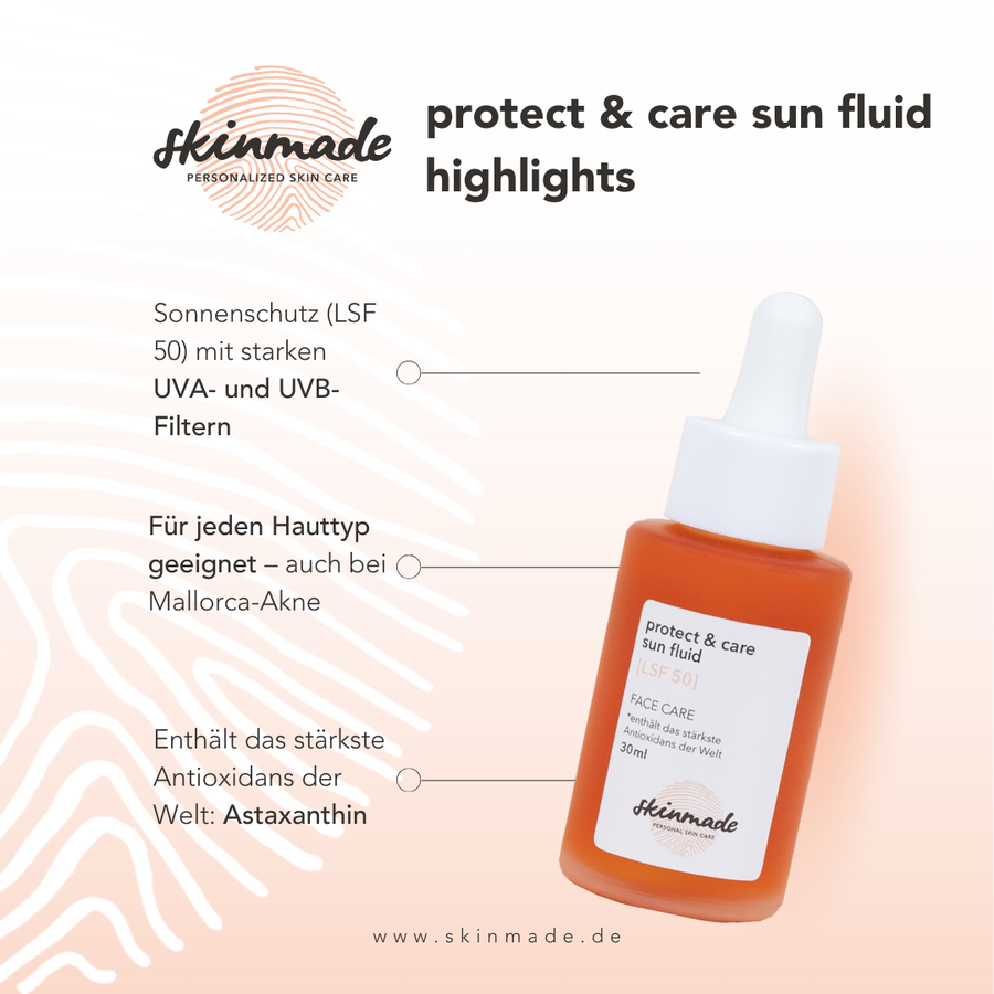 protect & care sun fluid