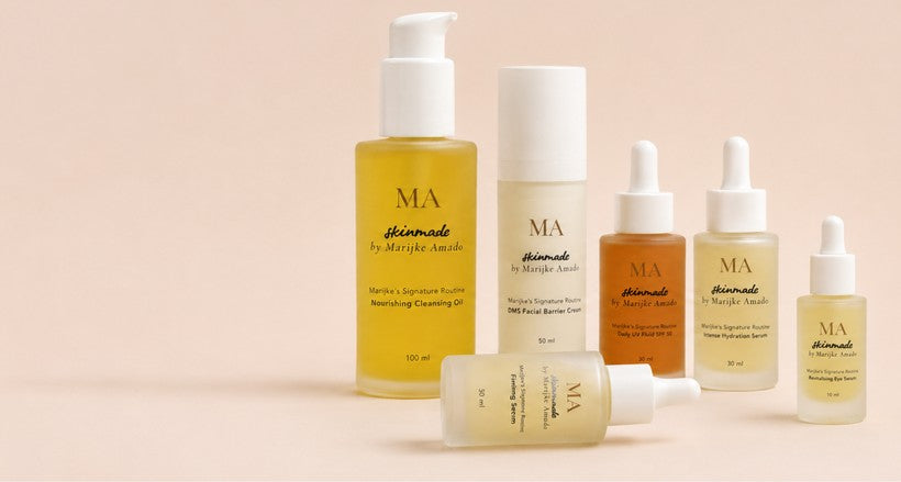 Die fünf Essentials der skinmade by Marijke Amado Kollektion